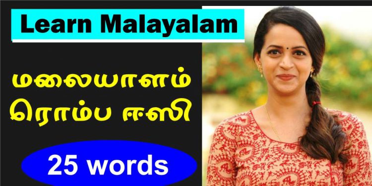 Daily learn 25 Malayalam words