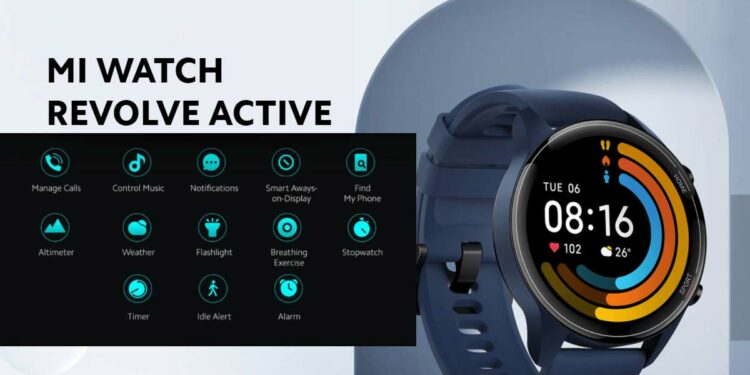 Xiaomi launches new smartwatch Mi Watch Revolve Active in India - Price and features