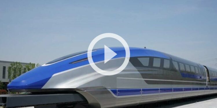 600 கி.மீ வேகத்தில் செல்லும் உலகின் அதிகவேக புல்லட் ரயில் - Furious speed train