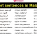 75 Short Sentences in Malayalam with Tamil and English