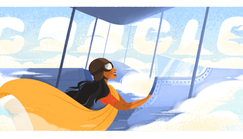 இந்தியாவின் முதல் பெண் விமானிக்காக கூகுள் செய்யும் கெளரவம்