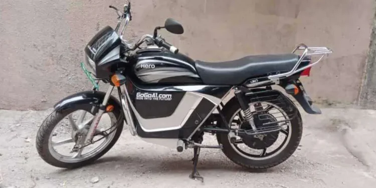 Hero splendor electric conversion kit