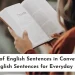 50 Daily Use of English Sentences in Conversations