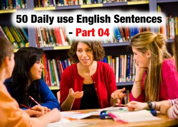 50 Daily use English Sentences - Part 04