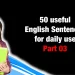 50 useful English Sentences for daily use - Part 03