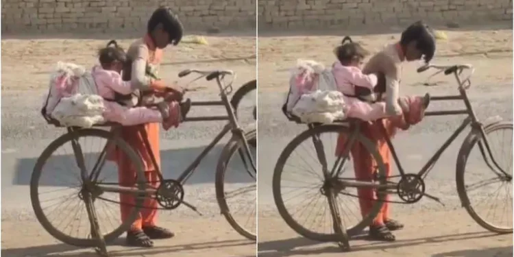 தங்கையின் பாதுகாப்பிற்காக அண்ணன் செய்யும் மனதை நெகிழும் செயல்