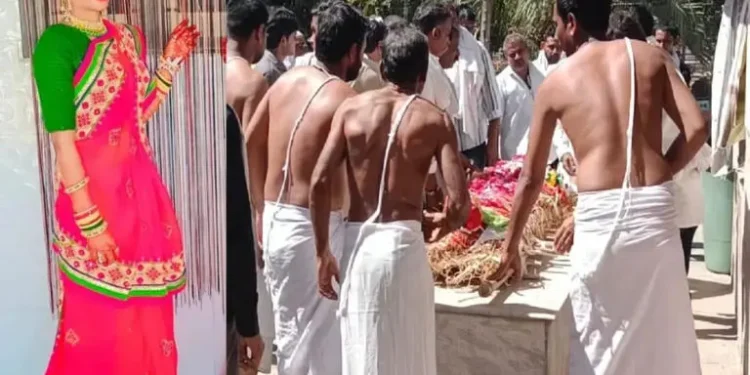 மணப்பெண் மாரடைப்பால் இறக்க அவருக்குப் பதிலாக இளைய சகோதரி